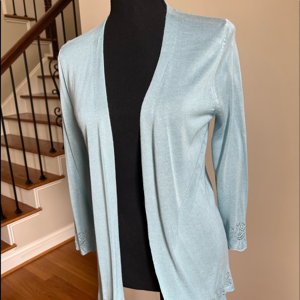 Loft Outlet | SeaFoam Blue Sweater | XS | NWT | Smoke Free Home